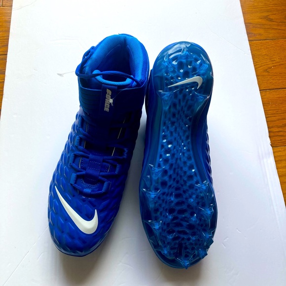 NEW Nike Force Savage Pro 2 Blue White Football Cleats (AH4000-400) - Picture 4 of 4